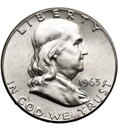USA. 1/2 dolara 1963, Filadelfia (Franklin Half Dollar)