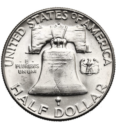 USA. 1/2 dolara 1962 D, Denver (Franklin Half Dollar)