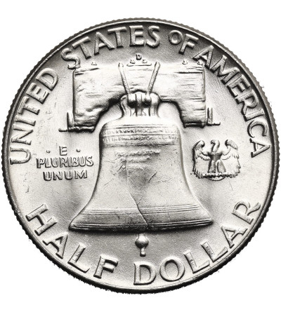 USA. 1/2 dolara 1962 D, Denver (Franklin Half Dollar)