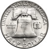 USA. 1/2 Dollar 1962 D, Denver (Franklin Half Dollar)