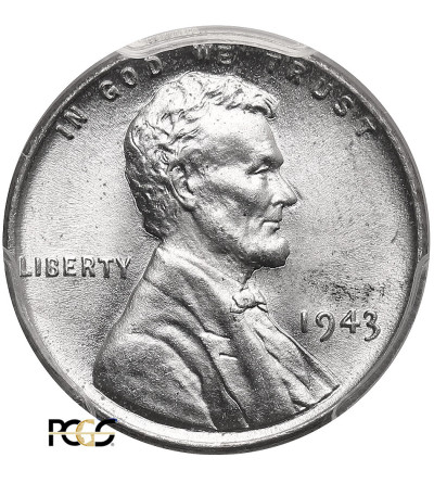 USA. Lincoln Cent 1943, Philadelphia - PCGS MS 64