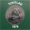 Tokelau. 1 Dollar 1979, Tahi Tala