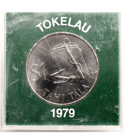 Tokelau. 1 Dollar 1979, Tahi Tala