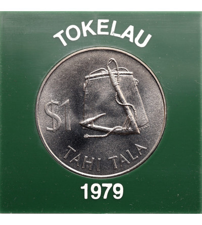 Tokelau. 1 Dollar 1979, Tahi Tala