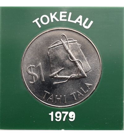Tokelau. 1 Dollar 1979, Tahi Tala