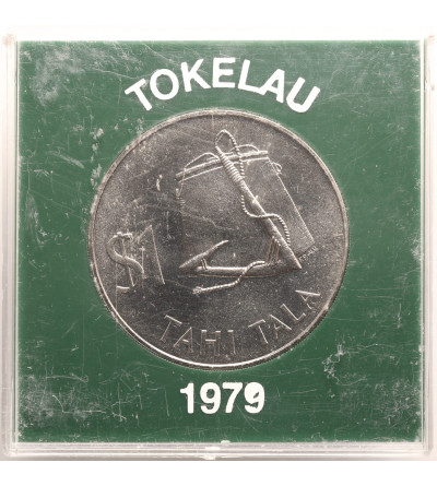 Tokelau. 1 Dollar 1979, Tahi Tala