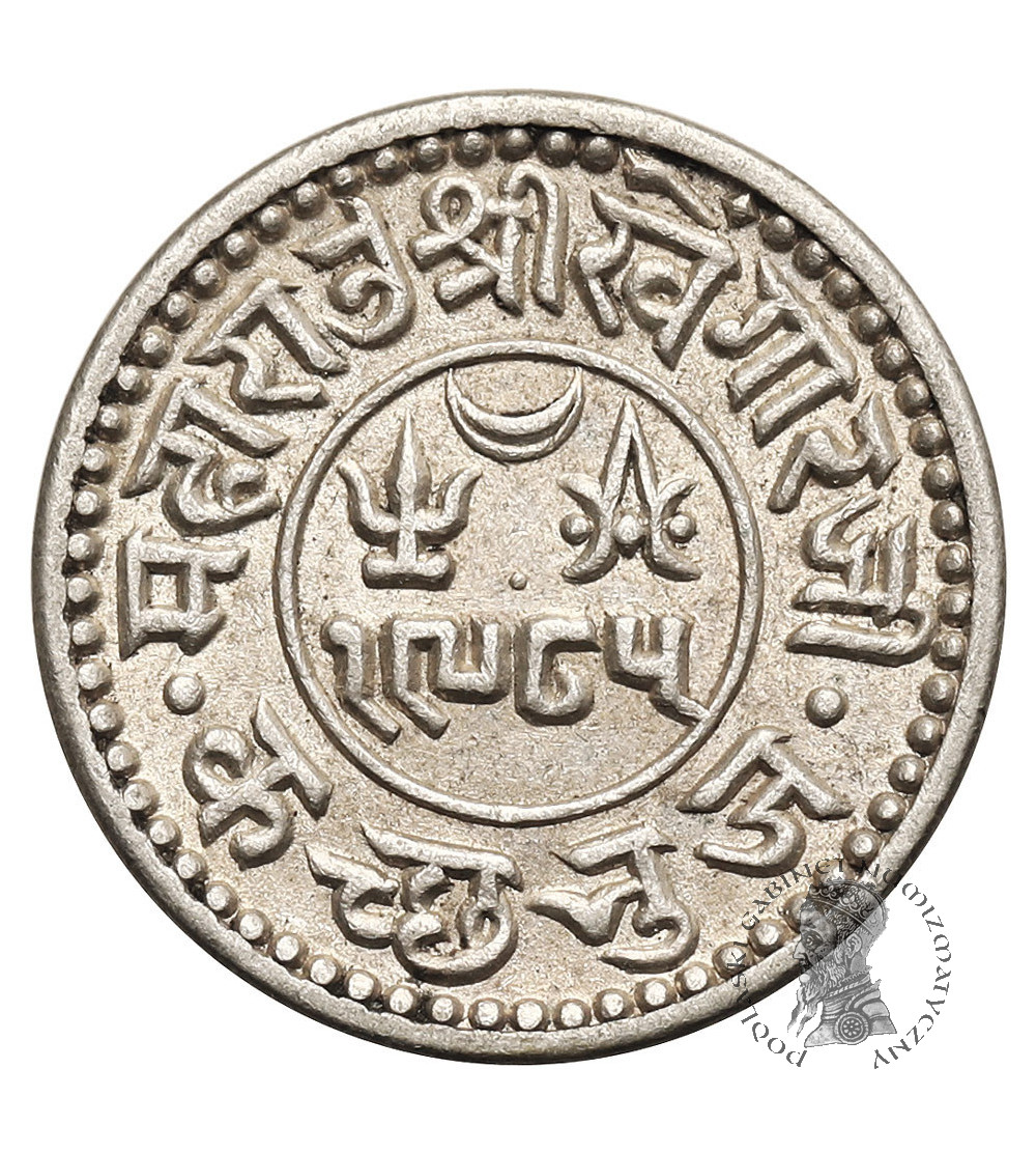India - Kutch. Khengarji III 1875-1942 AD. Kori, VS 1985 / 1928 AD,  George V
