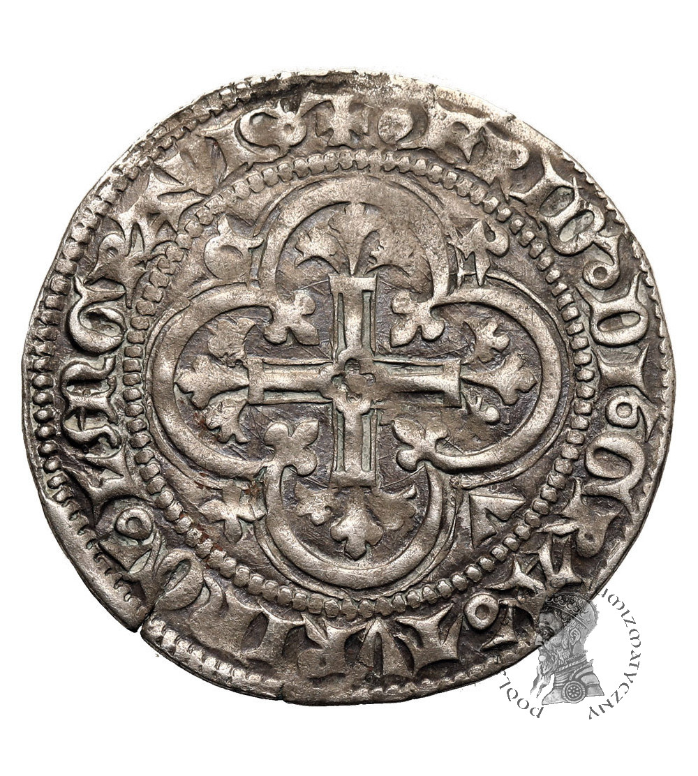 Germany. Saxony / Sachsen-Markgrafschaft Meißen. Friedrich IV, (I.), 1381-1423 (-1428).Groschen (Kreuzgroschen), ND, Freiberg
