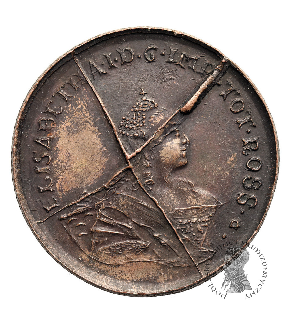 Russia, Elisabeth I 1741-1762. Modern fantasy coin 5 Kopeks no date (1757), for Siberia,