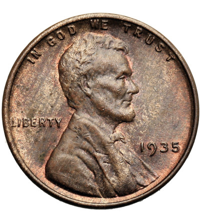 USA. Lincoln Cent 1935, Filadelfia, "Wheat Ears Reverse"
