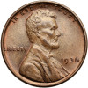 USA. Lincoln Cent 1936, Philadelphia, "Wheat Ears Reverse"