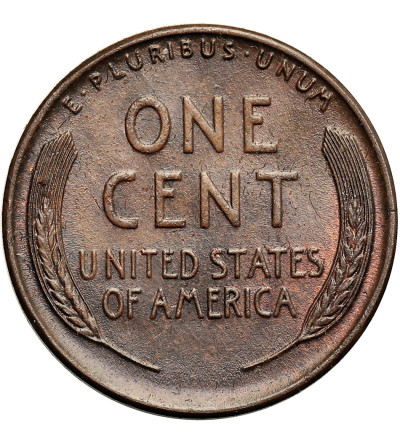 USA. Lincoln Cent 1937, Filadelfia, "Wheat Ears Reverse"