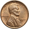 USA. Lincoln Cent 1941, Philadelphia, "Wheat Ears Reverse"