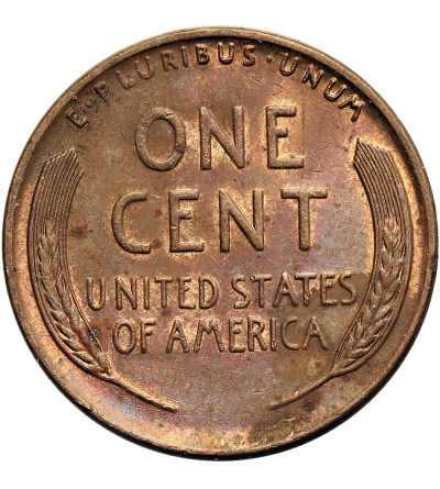 USA. Lincoln Cent 1942, Filadelfia, "Wheat Ears Reverse"