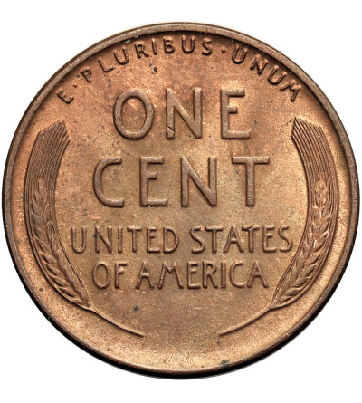 USA. Lincoln Cent 1942 D, Denver, "Wheat Ears Reverse"