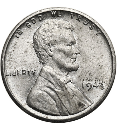 USA. Lincoln Cent 1943, Filadelfia, "Wheat Ears Reverse"