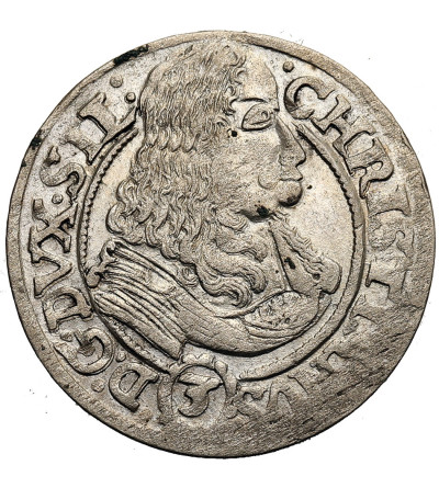 Silesia / Schlesien, Duchy of Liegnitz-Brieg-Wohlau. Christian 1654-1672. 3 Kreuzer 1669 C-B, Brieg Mint