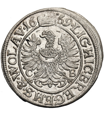 Silesia / Schlesien, Duchy of Liegnitz-Brieg-Wohlau. Christian 1654-1672. 3 Kreuzer 1669 C-B, Brieg Mint