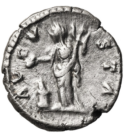 Roman Empire. Diva Faustina Senior 138-141 AD. AR Denarius 241, Rome mint