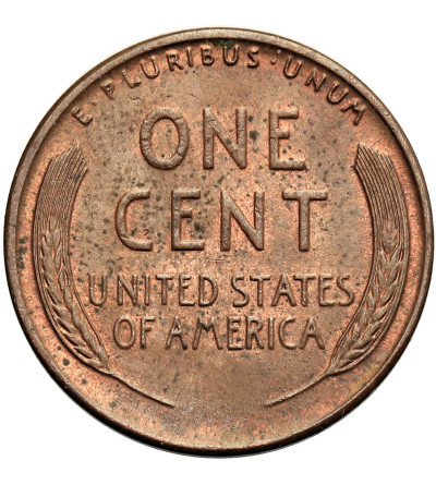 USA. Lincoln Cent 1944 D, Denver, "Wheat Ears Reverse"