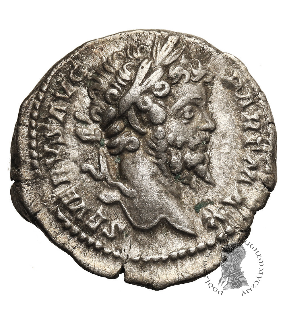 Roman Empire. Septimius Severus 193-211 AD. AR Denarius 200-201 AD, Rome mint