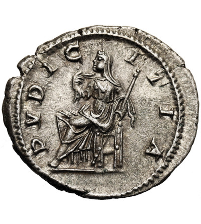 Roman Empire. Julia Maesa, Augusta 218-224/5 AD. AR Denarius, ca. 218-220 AD, Rome mint, Struck under Elagabalus