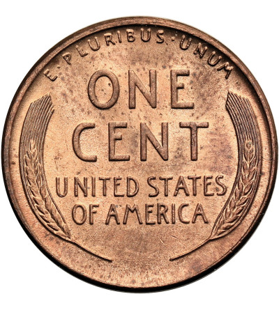 USA. Lincoln Cent 1945 D, Denver, "Wheat Ears Reverse"