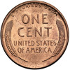 USA. Lincoln Cent 1945 D, Denver, "Wheat Ears Reverse"