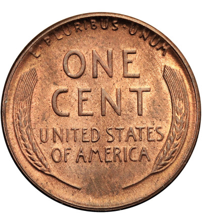 USA. Lincoln Cent 1945 D, Denver, "Wheat Ears Reverse"