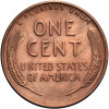 USA. Lincoln Cent 1945 S, San Francisco, "Wheat Ears Reverse"