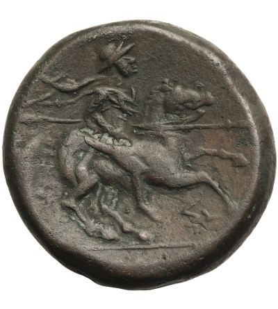 Italia. Sycylia, Syrakuzy. Hieron II, 275-215 p.n.e. Hemilitron / AE 27