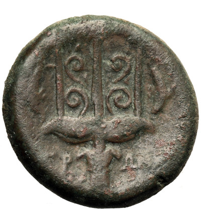 Italia. Sycylia, Syrakuzy. Hieron II, 275-215 p.n.e. Brąz / AE 20, ok. 240-215 p.n.e.