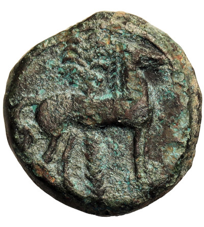 Zeugitania. Carthage, circa 400-350 BC. Unit / AE 16 mm