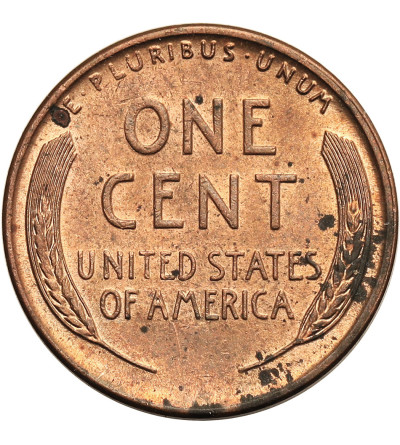 USA. Lincoln Cent 1947 D, Denver, "Wheat Ears Reverse"