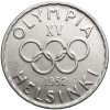 Finlandia. 500 marek (Markkaa) 1952 H, XV Igrzyska Olimpijskie, Helsinki 1952