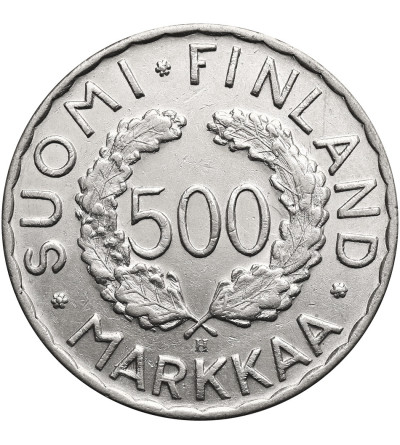 Finlandia. 500 marek (Markkaa) 1952 H, XV Igrzyska Olimpijskie, Helsinki 1952