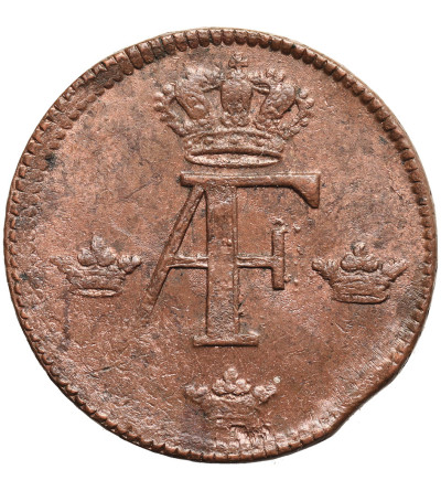 Sweden, Adolf Frederick (1751–1771). 1 Öre 1760 SM (Silvermynt)