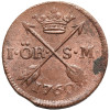 Sweden, Adolf Frederick (1751–1771). 1 Öre 1760 SM (Silvermynt)