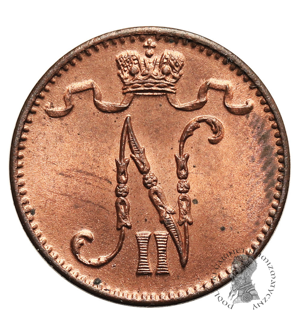 Finland (Russian occupation). 1 Pennia 1898, Nicholas II 1894-1917