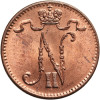 Finlandia (okupacja rosyjska). 1 Pennia 1901, Mikołaj II 1894-1917