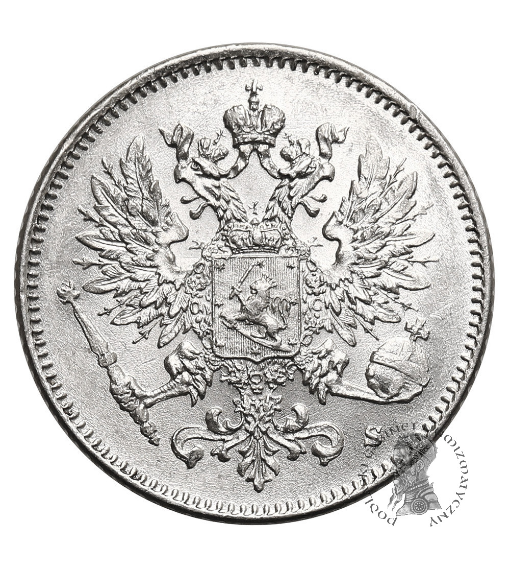 Finlandia, (okupacja rosyjska). 25 Pennia 1916 S, Mikołaj II 1894-1917