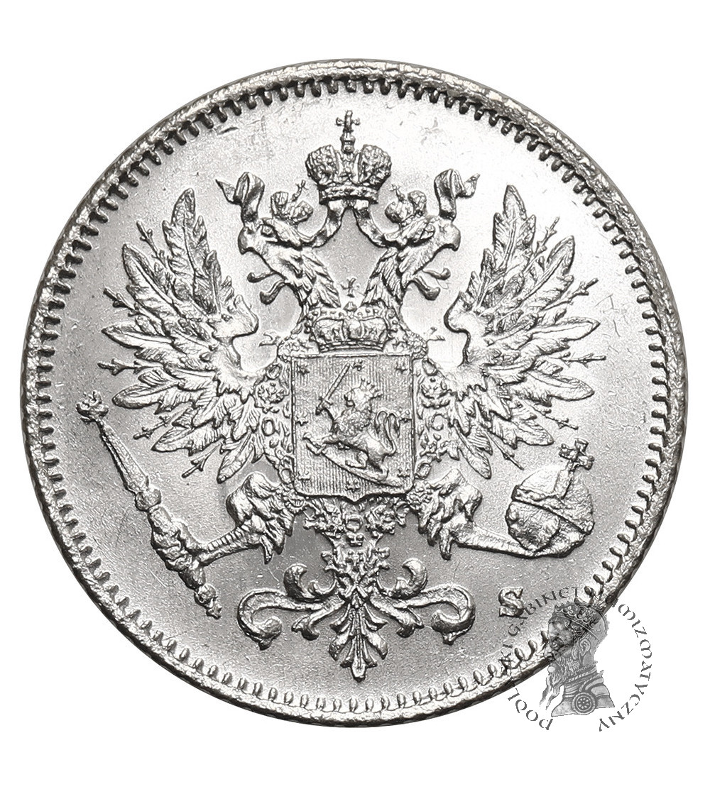 Finlandia, (okupacja rosyjska). 25 Pennia 1915 S, Mikołaj II 1894-1917