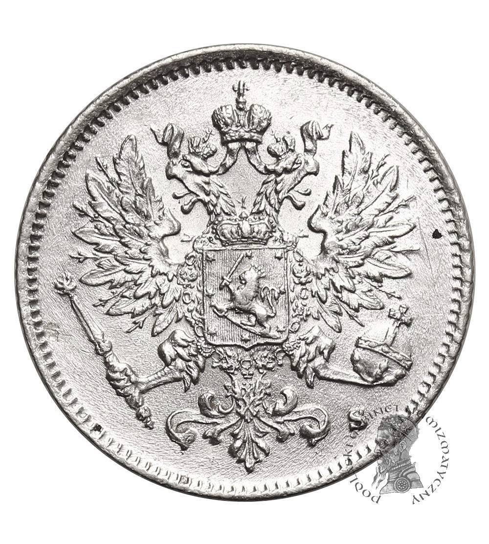 Finland, (Russian occupation). 25 Pennia 1916 S, Nicholas II 1894-1917