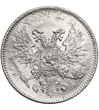Finlandia, (wojna domowa). 25 Pennia 1917, orzeł bez korony (emisja Kiereńskiego)