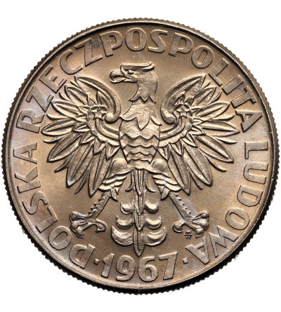 Polska, PRL (1952-1989). 10 złotych 1967, Maria Skłodowska-Curie