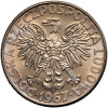 Polska, PRL (1952-1989). 10 złotych 1967, Maria Skłodowska-Curie