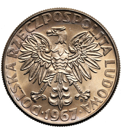 Poland, PRL (1952-1989). 10 Zlotys 1967, Maria Sklodowska-Curie