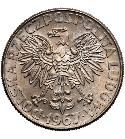 Polska, PRL (1952-1989). 10 złotych 1967, Maria Skłodowska-Curie