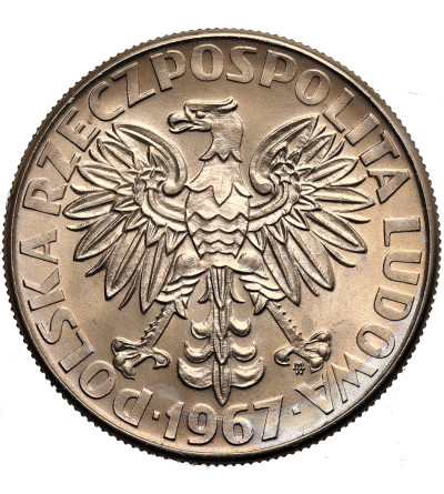 Poland, PRL (1952-1989). 10 Zlotys 1967, Maria Sklodowska-Curie