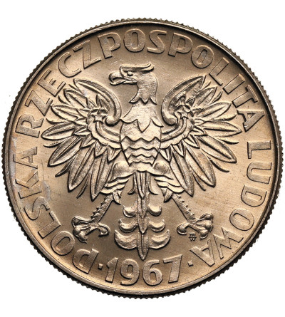 Polska, PRL (1952-1989). 10 złotych 1967, Maria Skłodowska-Curie